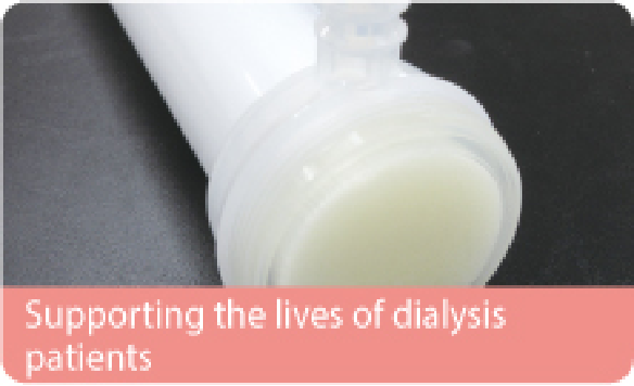 Supporting the lives of dialysis patients