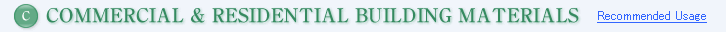 COMMERCIAL & RESIDENTIAL BUILDING MATERIALS