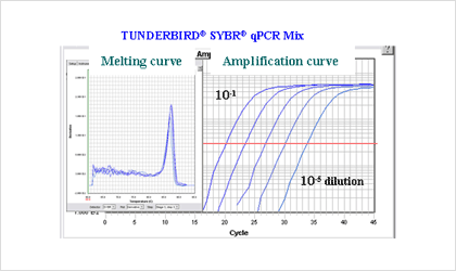 PRODUCTS | Real-time PCR | THUNDERBIRD™ Probe qPCR Master Mix 